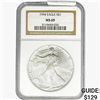 Image 1 : 1994 Silver Eagle NGC MS69