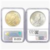 Image 2 : [2] 1923 Silver Peace Dollar NGC MS64