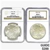 Image 1 : [2] 1923 Silver Peace Dollar NGC MS64
