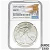 Image 1 : 2024 Silver Eagle NGC MS70