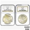 Image 1 : [2] 1922 Silver Peace Dollar NGC MS64