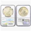 Image 2 : [2] 1923 Silver Peace Dollar NGC MS64