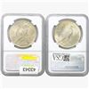 Image 2 : [2] 1923-1924 Silver Peace Dollar NGC MS64
