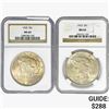 Image 1 : [2] 1922-1923 Silver Peace Dollar NGC MS64