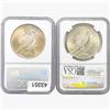 Image 2 : [2] 1922-1923 Silver Peace Dollar NGC MS64