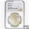 Image 1 : 1882-S Morgan Silver Dollar NGC MS66+