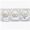 Image 2 : [3] 2005 Silver Eagle PCGS MS69