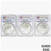 Image 1 : [3] 2005-2006 Silver Eagle PCGS MS69