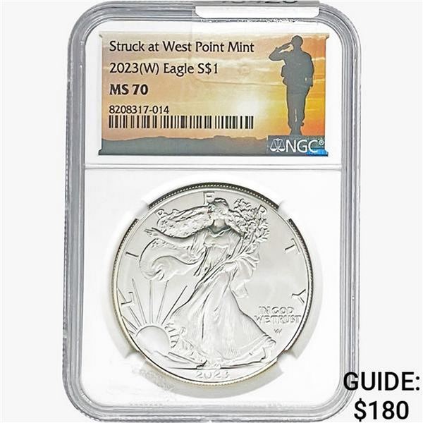 2023-W Silver Eagle NGC MS70