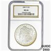 Image 1 : 1882-S Morgan Silver Dollar NGC MS66