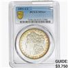 Image 1 : 1891-CC Morgan Silver Dollar PCGS MS64