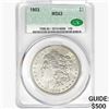 Image 1 : 1903 Morgan Silver Dollar CAC MS63