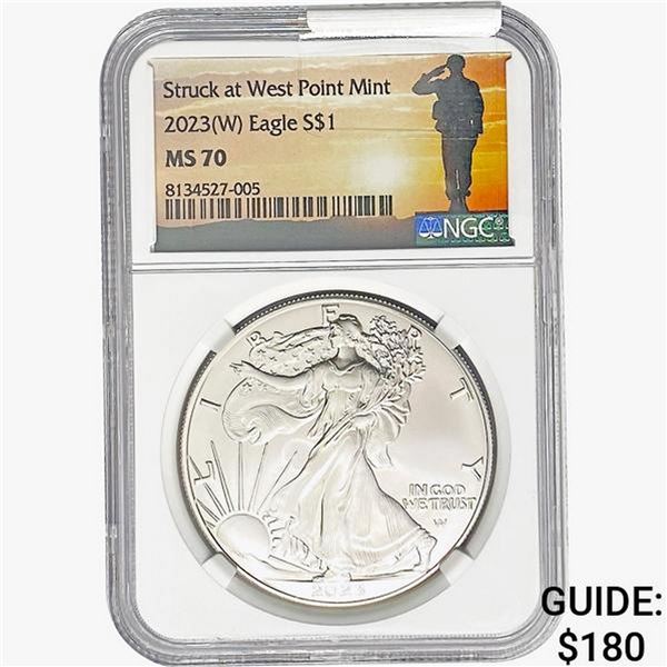 2023-W Silver Eagle NGC MS70