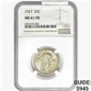 Image 1 : 1927 Standing Liberty Quarter NGC MS61 FH
