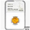 Image 1 : 1945-D Wheat Cent NGC MS67 RD