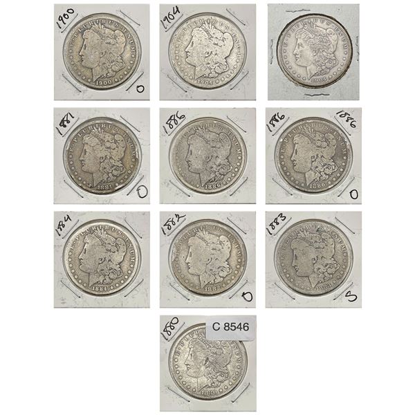 1880-1904 [10] Morgan Silver Dollar