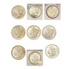 Image 1 : 1879-1928 UNC Morgan and Silver Dollars [9 Coins]