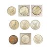 Image 2 : 1879-1928 UNC Morgan and Silver Dollars [9 Coins]