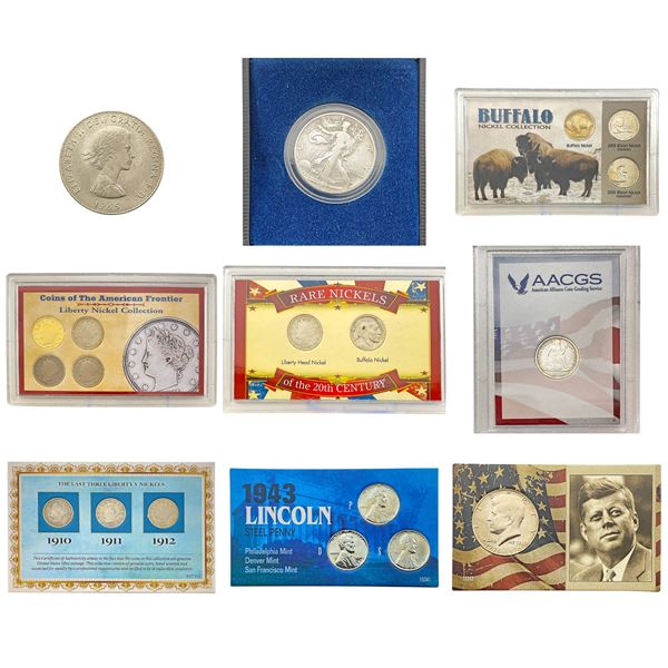 1875-2005 US Coinage Lot [39 Coins]