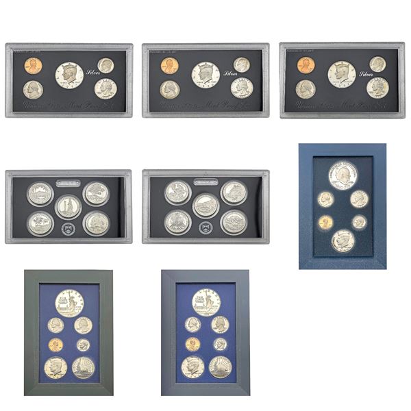 1986-2013 US Silver Proof Sets Lot [48 Coins]