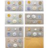 Image 1 : 1957-1962 Silver US Proof Set Lot [40 Coins]