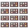 Image 1 : 2003-2007 US Silver Proof Sets Lot [62 Coins]