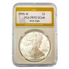 Image 2 : [2]1993-P & 1995-W Silver Eagle NGC/PGA PR69-70