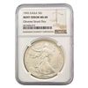 Image 2 : [3] 1992 Silver Eagle NGC/PGA MS69 Mint Error