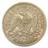 Image 2 : 1853 Arrows & Rays Seated Liberty Half Dollar