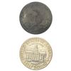 Image 2 : [2]1837 & 1946 Capped Bust/Iowa Commem. Halves