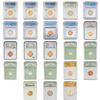 Image 1 : [23]1944-2004 Assorted U.S. Coins [1C-25C]