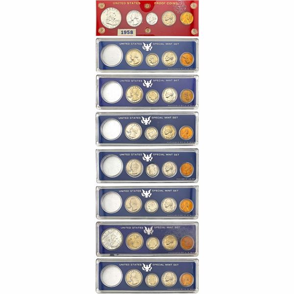 [8]1958 & 1967 U.S. Mint Sets