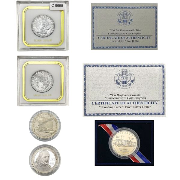 [5]1879-2006 Morgan/Commem. Silver Dollars