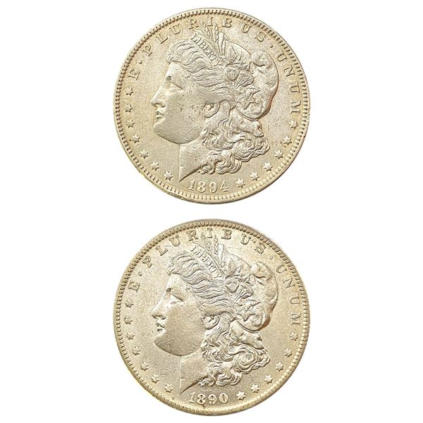 1890-1894 [2] Morgan Silver Dollar