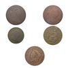 Image 1 : 1798-1818 [5] U.S Copper Type Lot