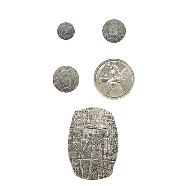 Egyptian Themed Silver {7.85oz}