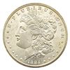 Image 1 : 1884-CC Morgan Silver Dollar