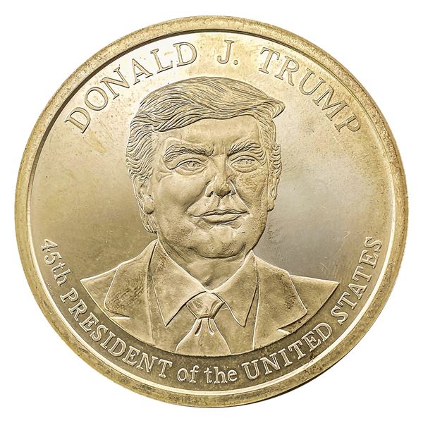 5oz Silver Medal - Donald Trump