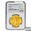 Image 1 : 1908 $20 Gold Double Eagle NGC MS65
