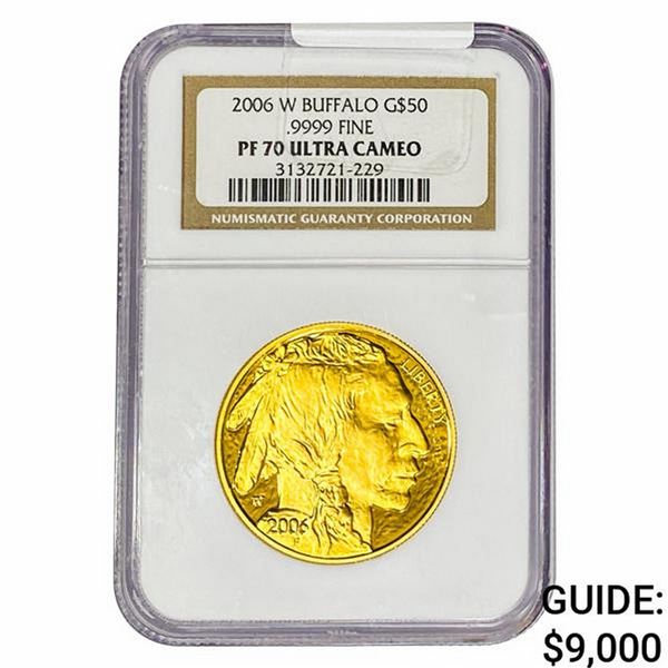 2006-W 1oz $50 AGB NGC PF70 UC