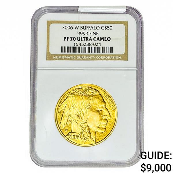 2006-W 1oz $50 AGB NGC PF70 UC