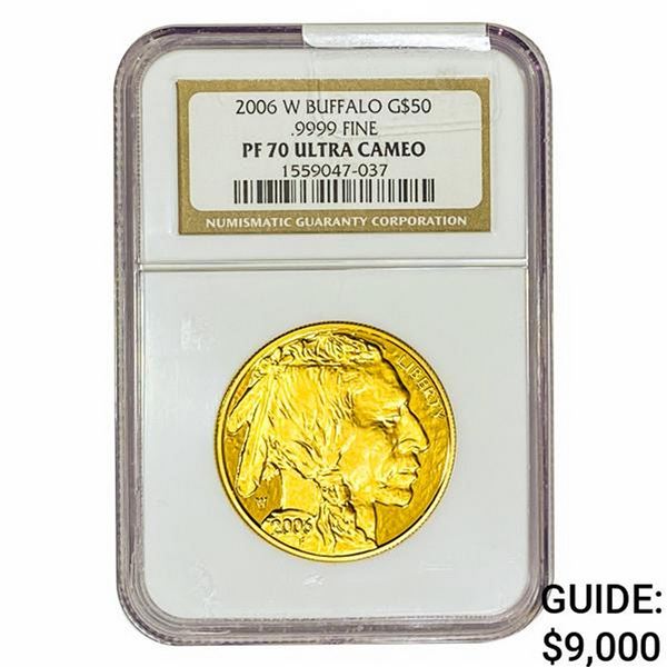 2006-W 1oz $50 AGB NGC PF70 UC