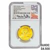 Image 1 : 2015-W 1/2oz Gold $10 Jacqueline Kennedy NGC MS70
