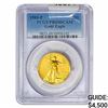 Image 1 : 1988-P 1/2oz $25 AGE PCGS PR69 DCAM
