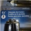 Image 2 : Set of 4 Adjustable Bed Castors New