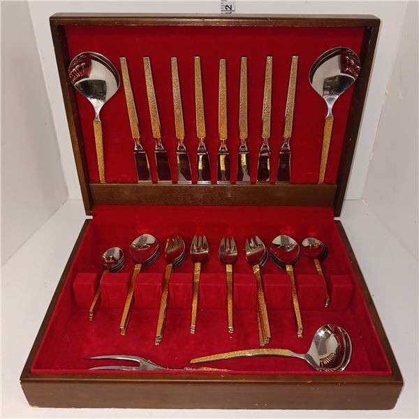 43 Piece Flatware Set in Case