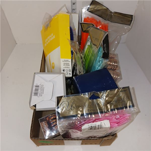 Wonderful Flat of Quality Plastic Cutlery