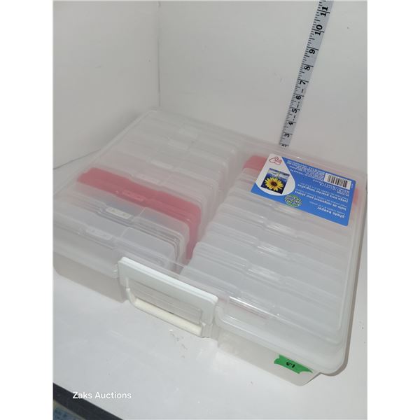 Clean Plastic Crafting Fishing Coin Organizer