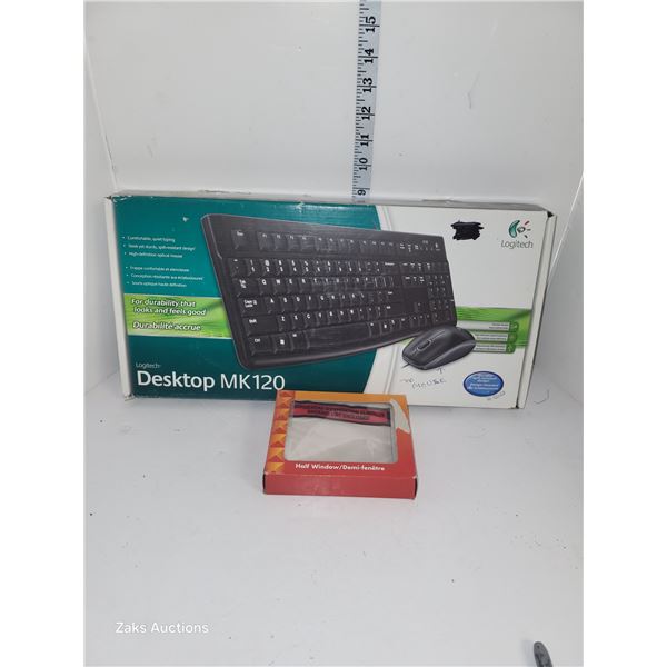 Logitech Keyboard & Mailing Packing Slip Windows