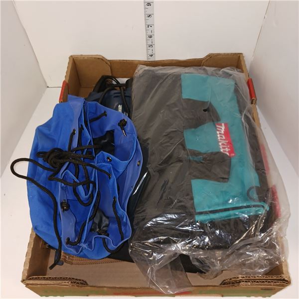 Lot of Estate Tool Bag and Saw - Very Clean and New and Near New